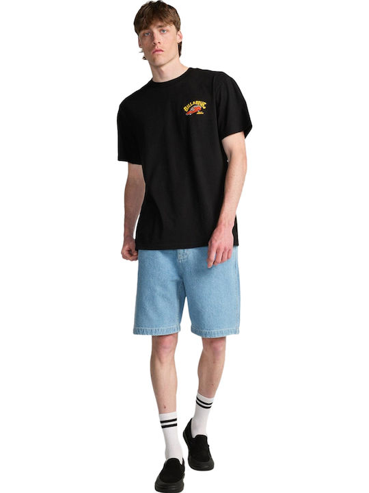 Herrenblusen T-Shirt Schwarz