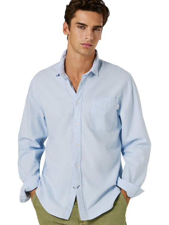 Long Sleeve Shirt Bleach Blue