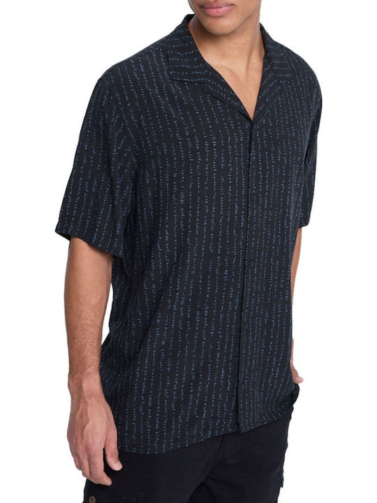 Safe Paradise Short Sleeve Shirt Black