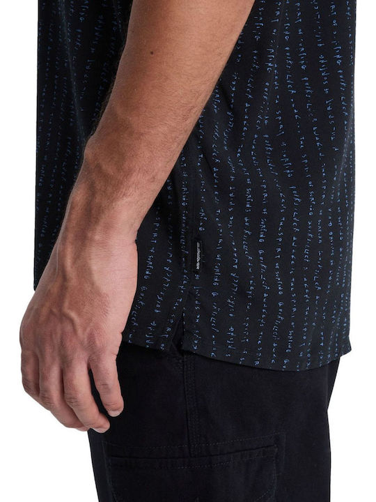 Safe Paradise Short Sleeve Shirt Black