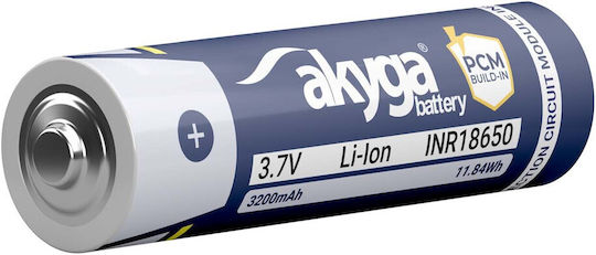 Li-ion Battery Inr18650 Akyga Aky2461 3.7v 3200mah Protection