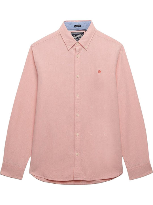 Oxford Long Sleeve Shirt Orange