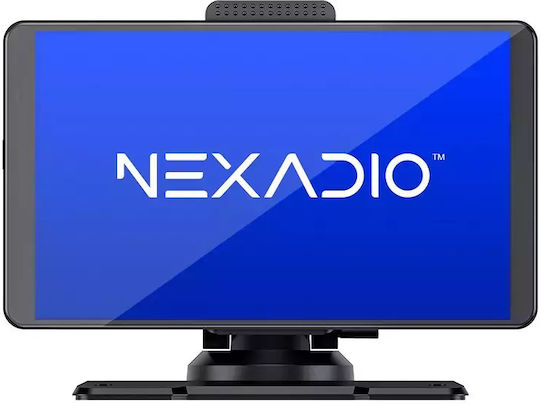 Nexadio CC-100 Set Cameră DVR Auto 1440P cu Ecran 7" Bluetooth Wi-Fi și Cameră Marșarier