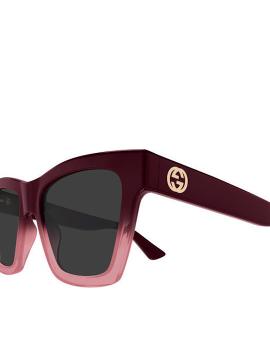Gucci Ochelari de Soare Unisex cu Ramă Roșie GG1714S 008