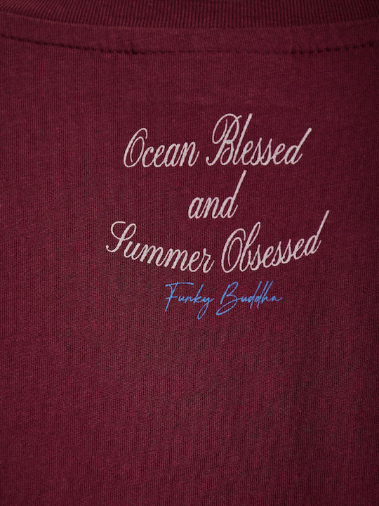 Women's T-shirt Burgundy