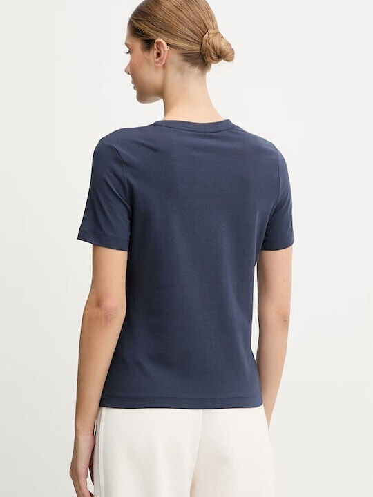 Γυναικείο Crop T-shirt Navy Blue