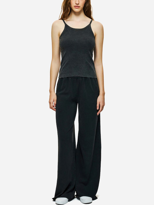Γυναικεία Μπλούζα Αμάνικη Vintage Black