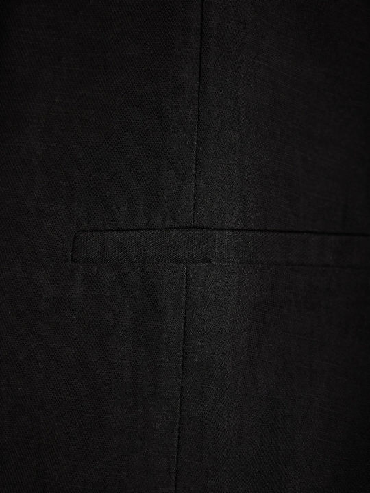 Women's Cotton Sleeveless Blouse Black