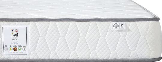 Bio-flex Saltea Single Anatomic Față-verso Pachet Rulat 90x190x20cm cu Arcuri Încapsulate