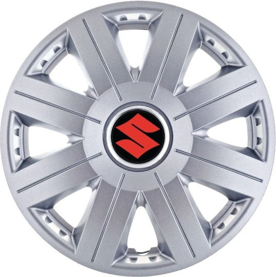 Set Capace De Roți Auto 14" 4 Bucăți Gri