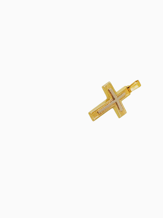 Vergoldeter Kreuz K14 Gewicht 2.30gr Vergoldeter Kreuz K14 Gewicht 2.30gr