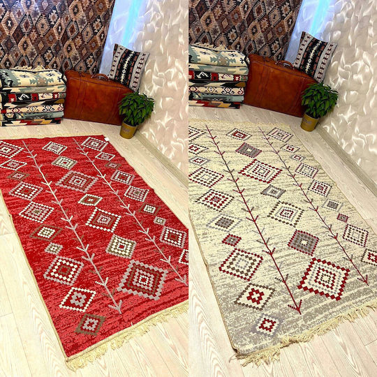 Kotonia Home Χαλί Βαμβακερό 60x90cm Πολύχρωμο