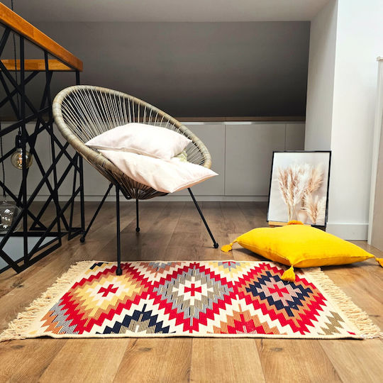 Kotonia Home Covor Coridor Bumbăcesc Multicolor 80x150cm