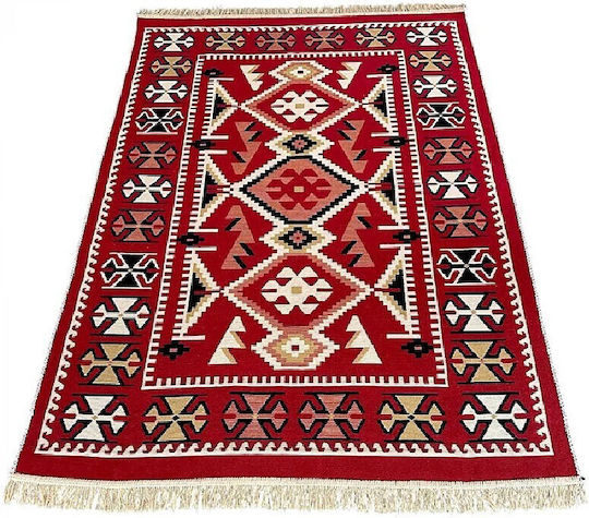Kotonia Home Teppich Flur Baumwoll Mehrfarbig 80x150cm