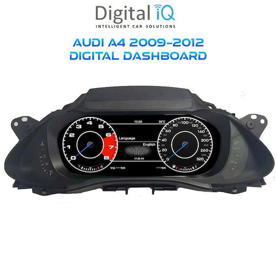 Digital IQ Ηχοσύστημα Αυτοκινήτου για Audi A4 / A5 2008-2012 (Bluetooth/USB/WiFi/GPS) με Οθόνη Αφής 10.25"