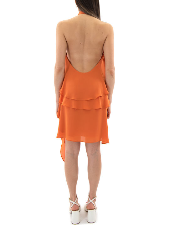 Zoya Damenkleid Hochzeit - Taufe Orange Zoya Damenkleid Hochzeit - Taufe Orange