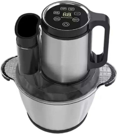 Procesoare Alimentare Multifuncționale 600W cu Recipient 3.5l Argintiu