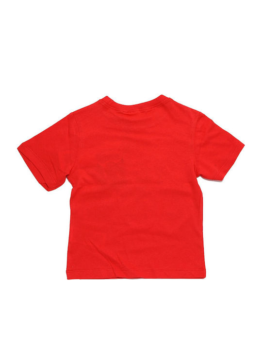 Kinderoberteile T-Shirt Rot