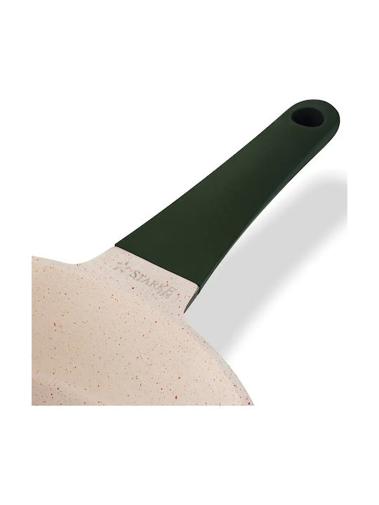 Starke Pro Starke Pro Aluminium Pfanne mit Deckel mit Stein Innenbeschichtung 28cm
