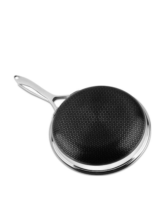 Kohersen Aluminium Pfanne mit Deckel mit Keramik Innenbeschichtung 20cm