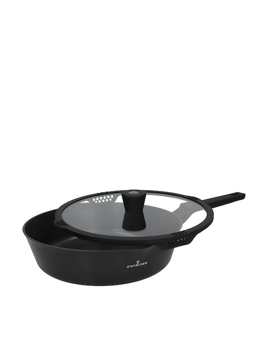 Zwieger Tigaie din Aluminiu cu Capac 28cm