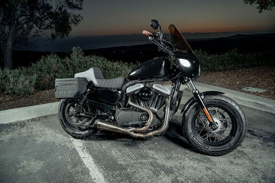 Slyfox Saddle Highnoon 4709b-slyfox Harley Davidson XL 1200 C 04-09 Harley Davidson XL 883 C 04-09 1pc Black