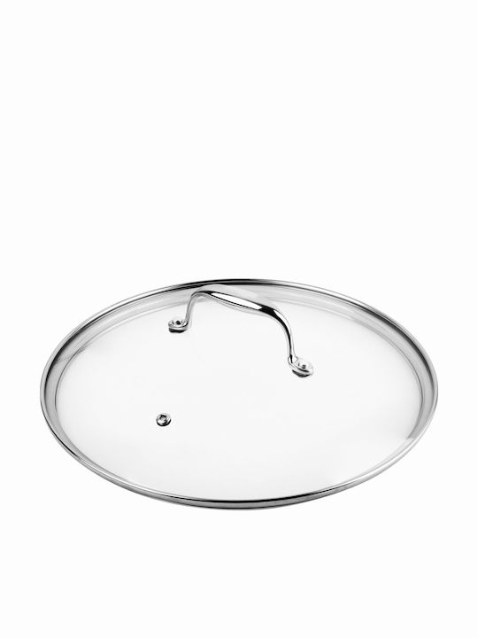 Kohersen Aluminium Pfanne mit Deckel mit Keramik Innenbeschichtung 26cm
