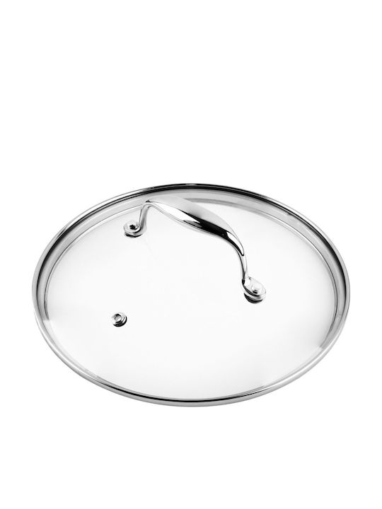 Kohersen Aluminium Pfanne mit Deckel mit Keramik Innenbeschichtung 20cm