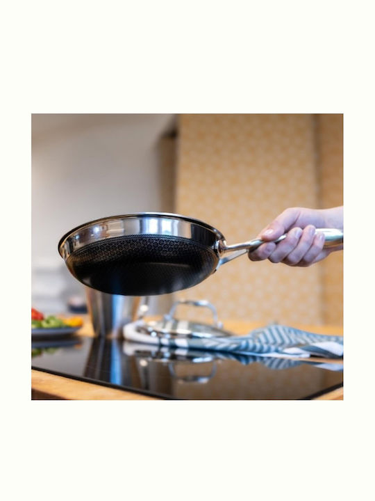 Kohersen Stahl Grill mit Keramik Innenbeschichtung 26cm