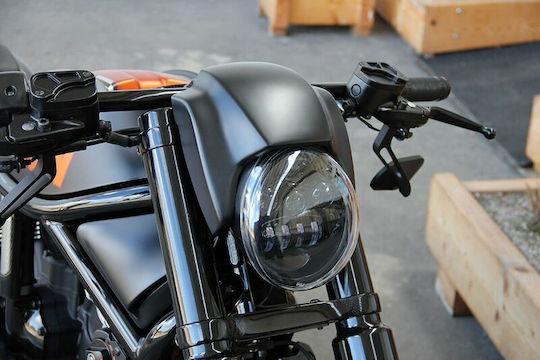 Cult Werk Headlight Mask Hd-rod082 New Night Rod Style Harley Davidson Vrsca 1130 04-06
