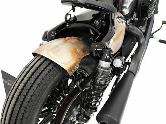 Cult Werk Rear Wheel Fender Hd-spo055 Harley Davidson Xl 1200 C 04-09 Harley Davidson Xl 883 C 04-09 Black