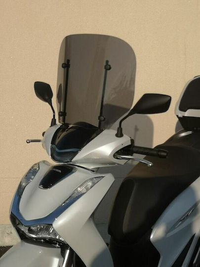 Bullster Мотоциклетна Желатина Pare-brise Bh202hpfg Сив Дим