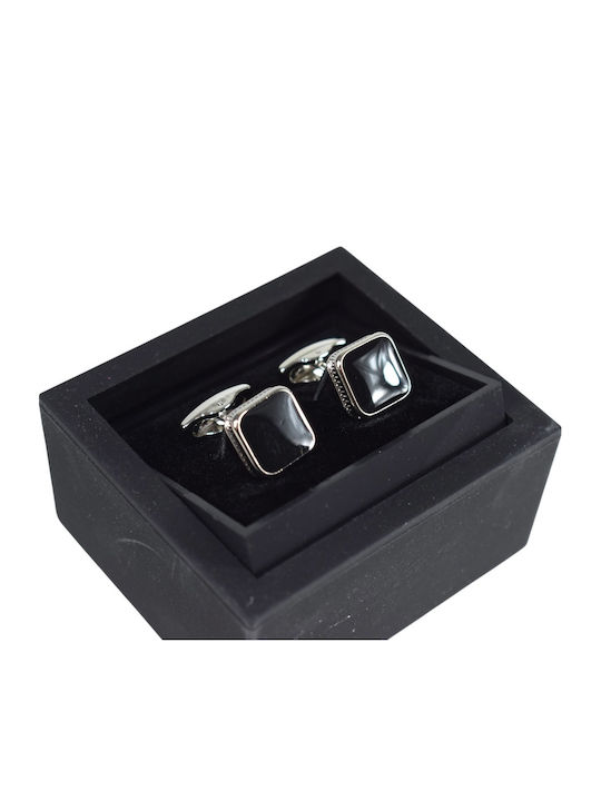 Giovani Rossi Cufflinks In Black Colour