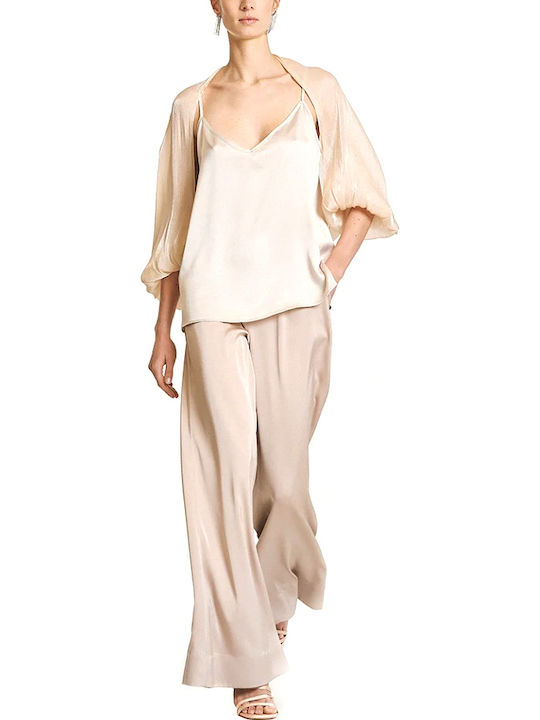 Beige Women's Bolero