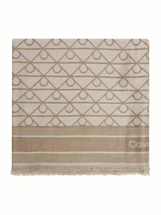 Calvin Klein Women's Scarf Brown