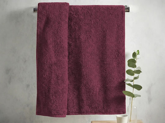 Family Enterprise Bath Towel 75x150cm Red Weight 450gr/m²