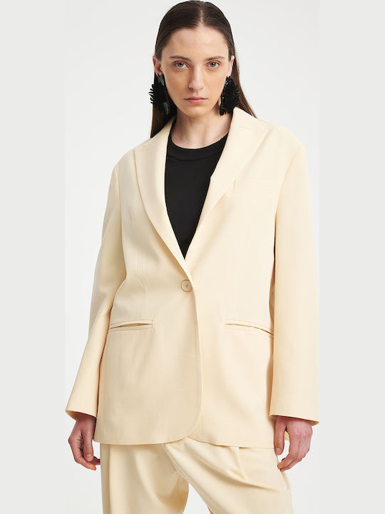 Zoya Women's Blazer Yellow