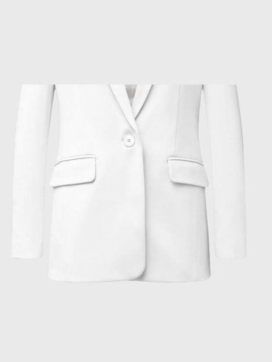 Drykorn Long Women's Blazer White