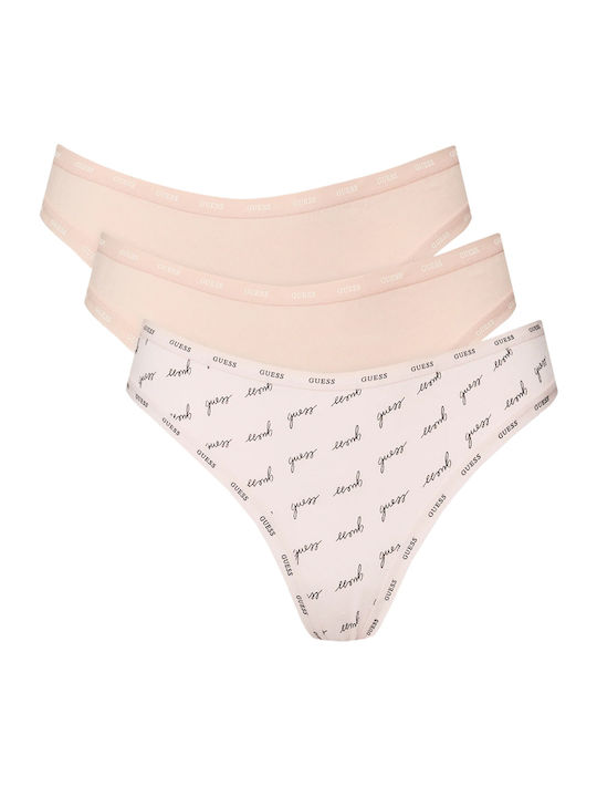 Women's String 3Pack Pink