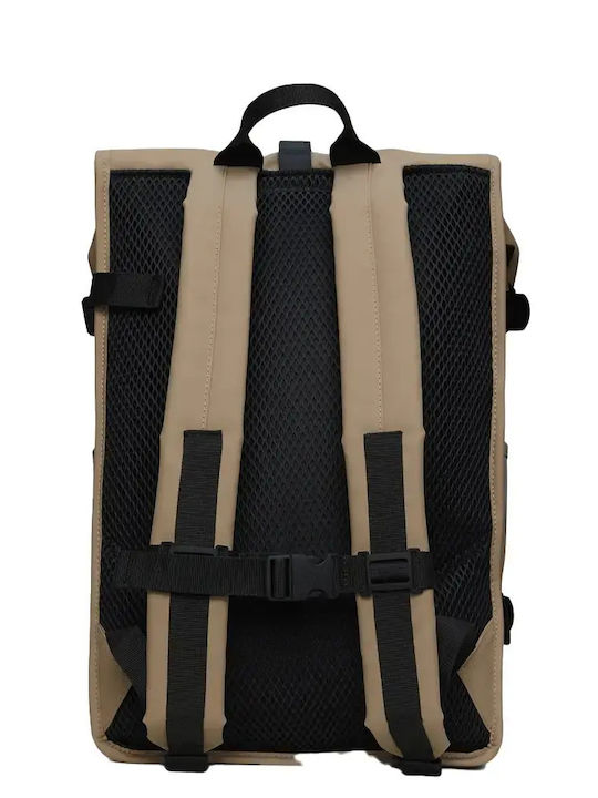 Rains Rolltop Rucksack 23lt Μπεζ Rains Rolltop Rucksack 23lt Μπεζ