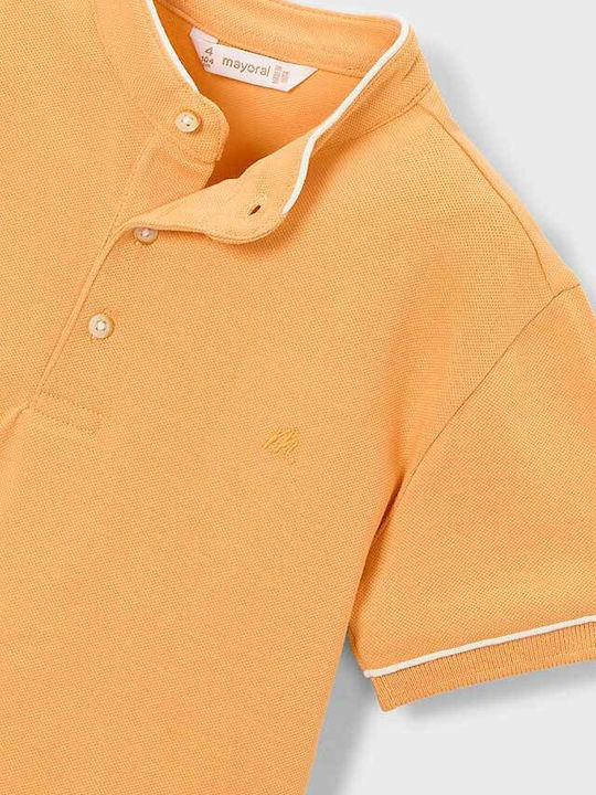 Παιδικό Polo Κοντομάνικο Ροδακινι