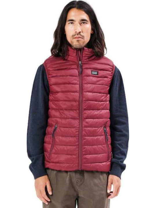 Без Ръкав Яке Puffer Бордо