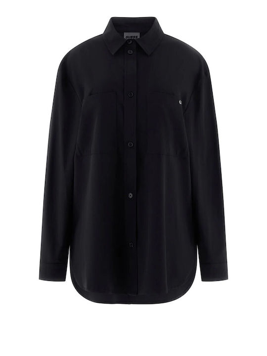 Γυναικείο Μαύρο Overshirt