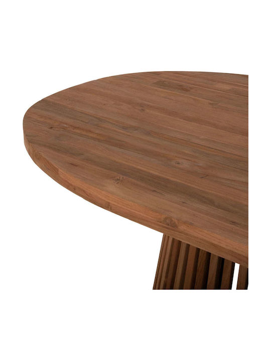 Tisch Speisesaal aus Massivholz Natural 200x100x75.5cm