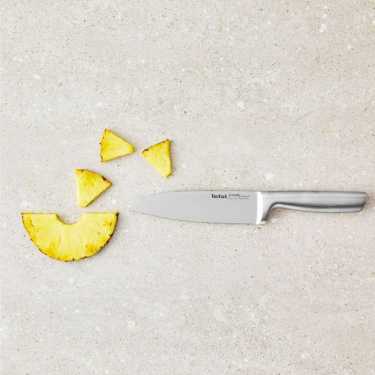 Tefal Ever Sharp Messer Set mit Sockel aus Rostfreiem Stahl 6 Stück