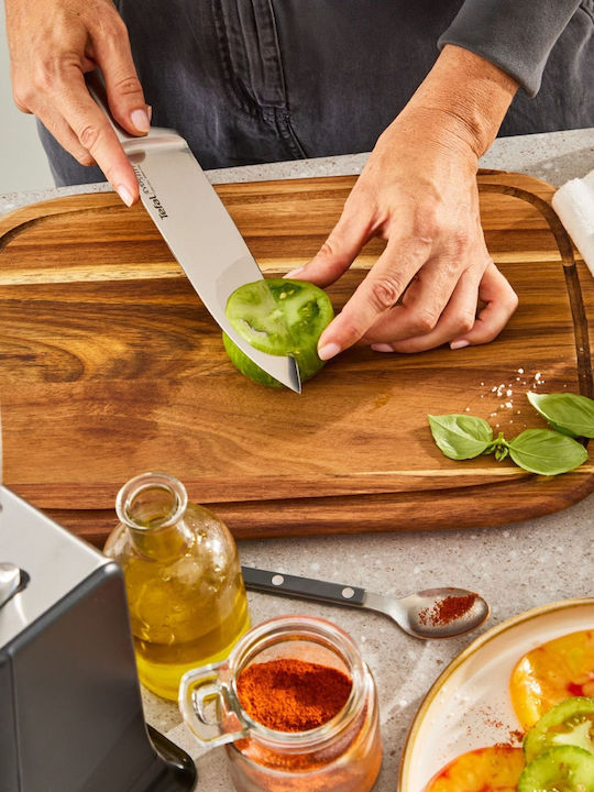 Tefal Ever Sharp Messer Set mit Sockel aus Rostfreiem Stahl 6 Stück