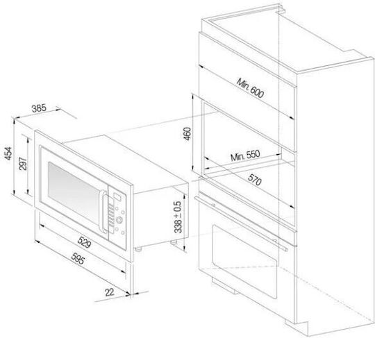 Daewoo Installation Kit Daewoo Kit-9q40 Koc-9q4t Oven