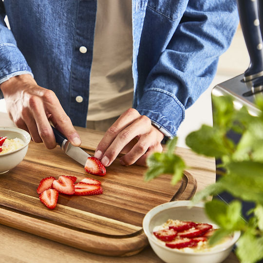 Tefal Ever Sharp Σετ Μαχαίρια με Βάση από Ανοξείδωτο Ατσάλι 5τμχ