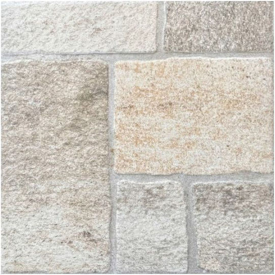 Kai Group Dalas Fliese Boden / Wand Draußen 33.3x33.3cm Gray
