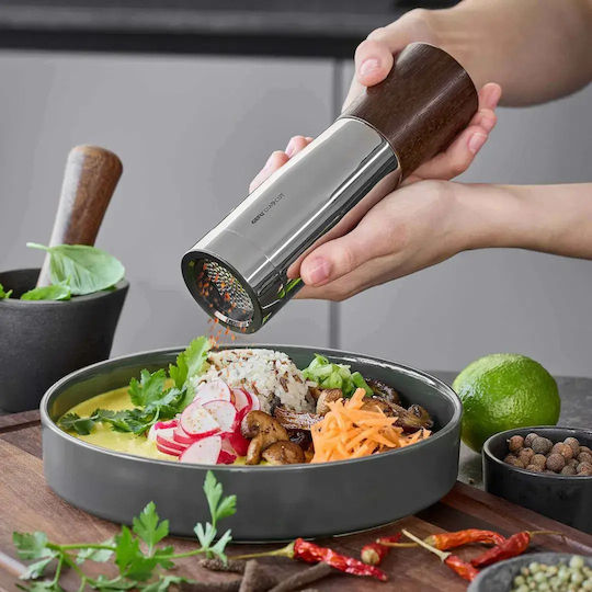 Gefu Râșniță Manuală de Piper Inox în Culoare Maro Gefu Râșniță Manuală de Piper Inox în Culoare Maro